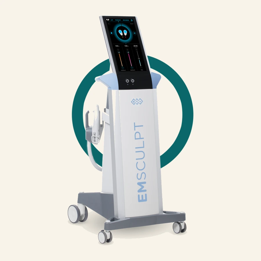Emsculpt NEO · BTL — equipo del consultorio del Dr. Arístides Arellano en Puebla